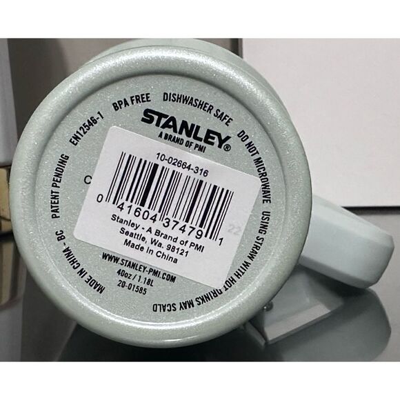 Stanley‎ Adventure Quencher 40oz Tumbler- SPEARMINT PEARLESCENT - Picture 4 of 4